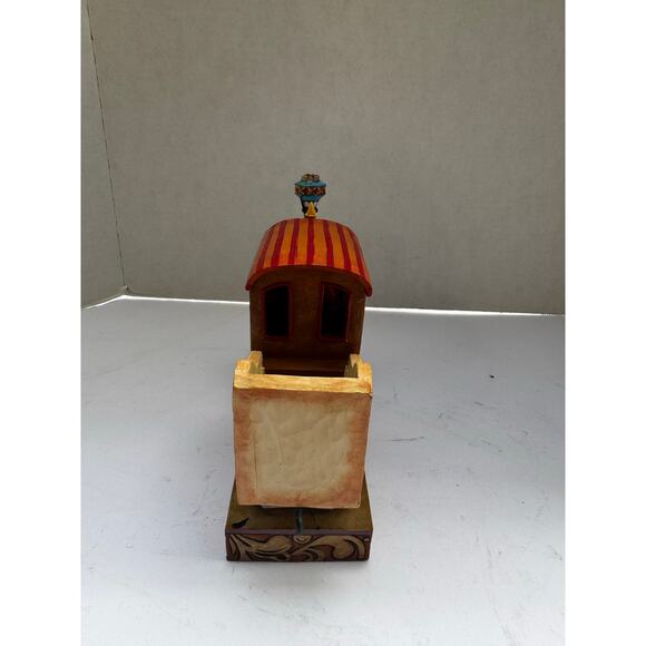 Jim Shore Right On Track Stone Resin Vintage Train Engine 4009604 SIGNED No Box - Picture 9 of 10